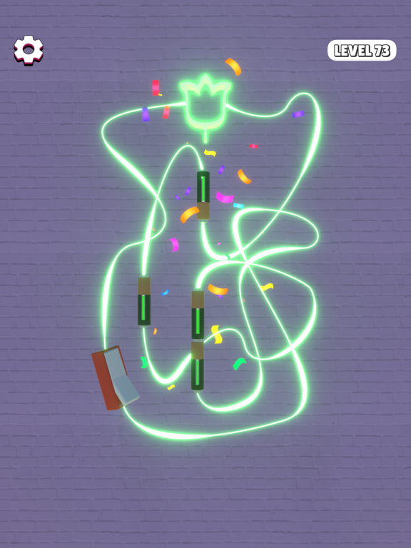 Neon Circuit! iPad screenshot