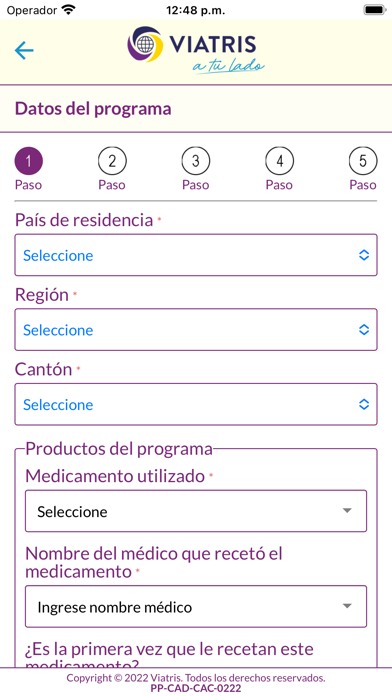 Viatris a Tu Lado Screenshot