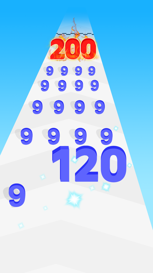 #2. Number Merge: Run Master 3D (iOS) Podle: Luong Vuong
