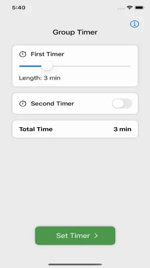 Group Timer screenshot 1
