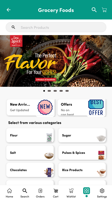 Andaz Grocery Screenshot