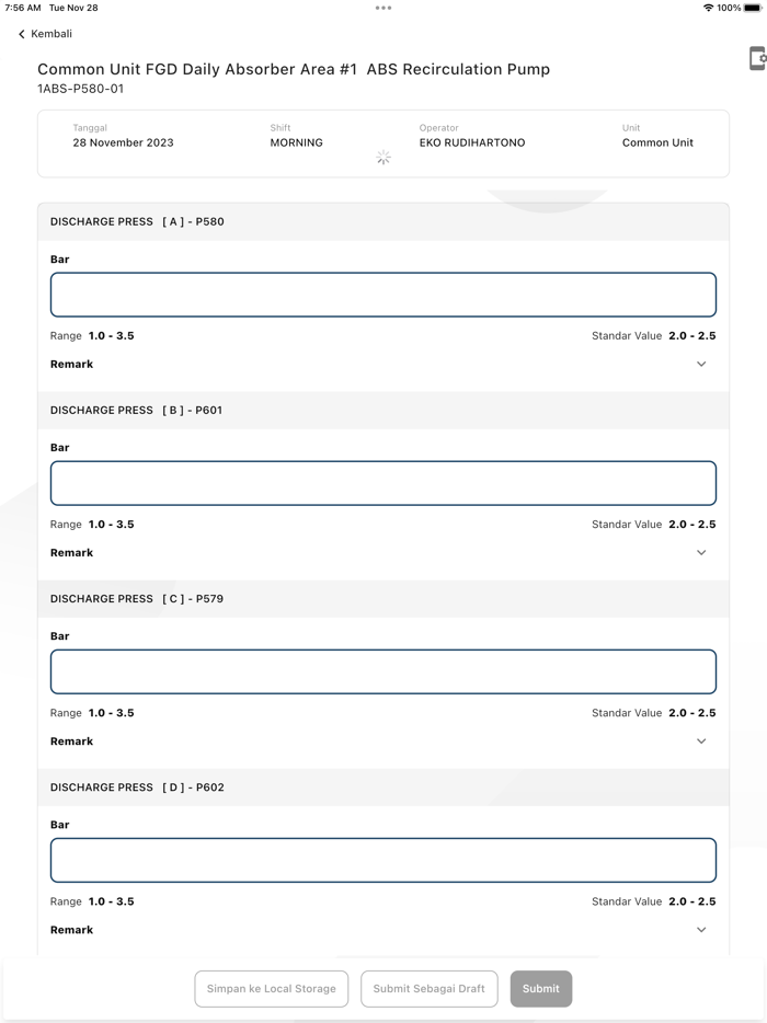 TJB Digital Logsheet
