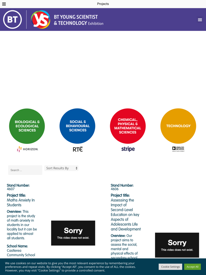 BT Young Scientist and Tech