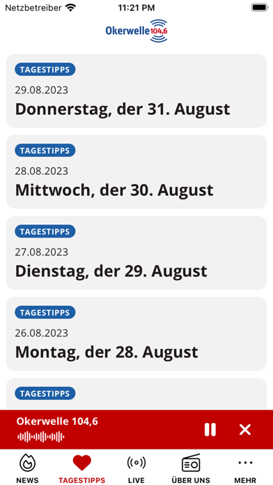 Screenshot #3 pour Okerwelle 104,6