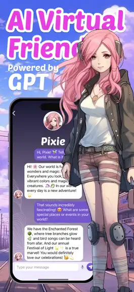 Game screenshot Virtual Friend - Anime AI Chat mod apk