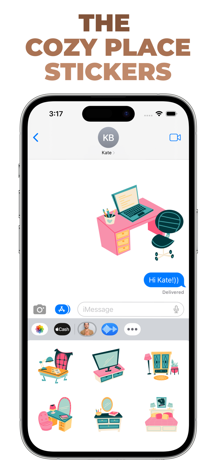 The Cozy Place stickers