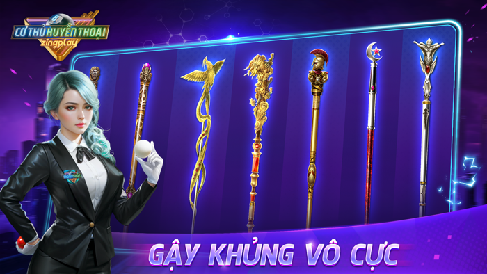 Bida 3D Cơ Thủ Huyền Thoại