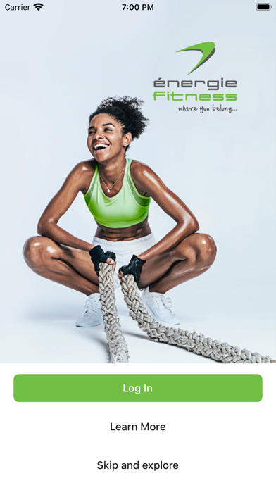énergie Fitness Screenshot