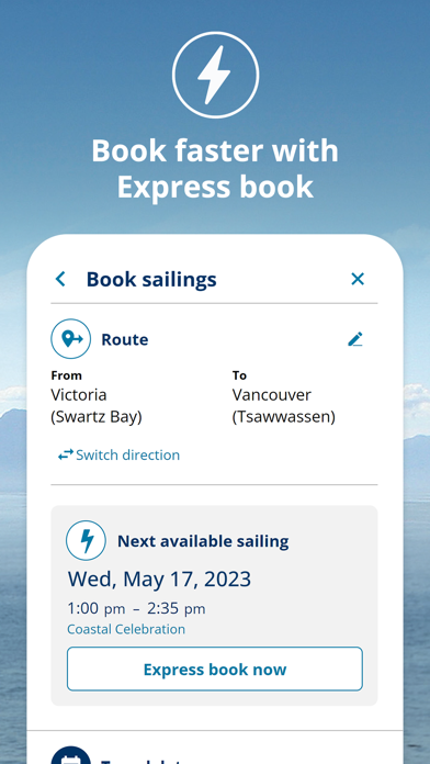 BC Ferries Screenshot