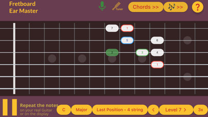 Guitar Fretboard Ear Master Screenshot