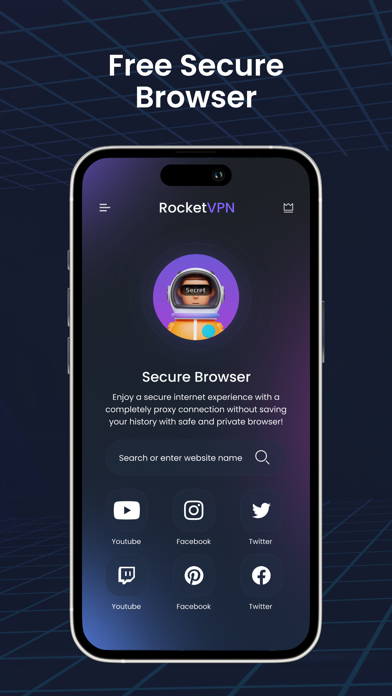 RocketVPN - Private Network Screenshot