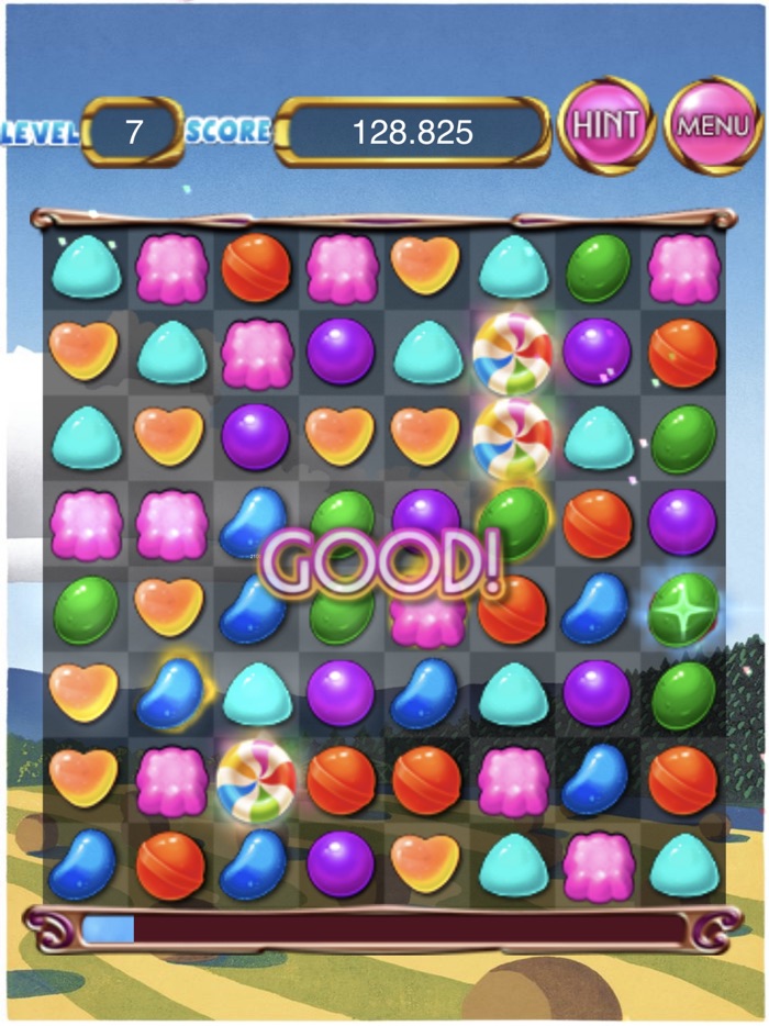 Candy blast puzzle game