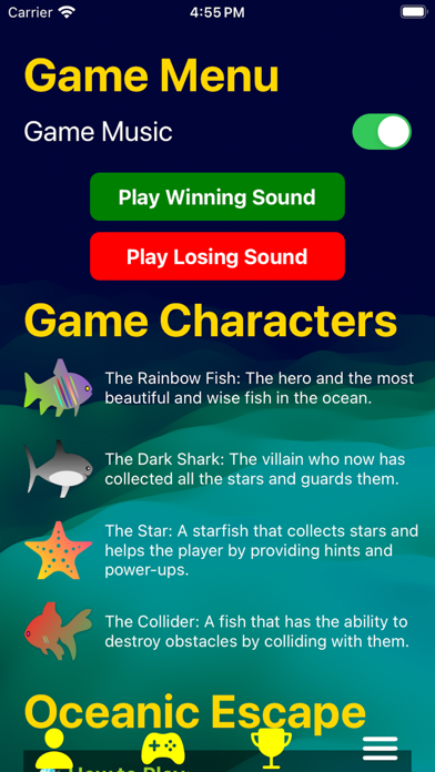 Oceanic Escape Screenshot