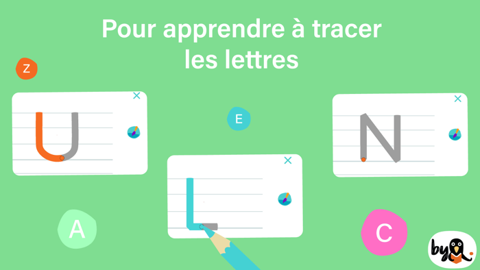 ABC writing by Corneille