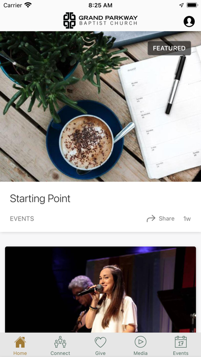 Grand Parkway Baptist Screenshot