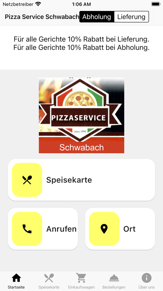 Pizza Service Schwabach - 2.2.10 - (iOS)