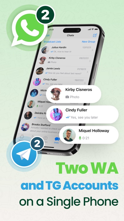 Dual Web App: Chat Messenger
