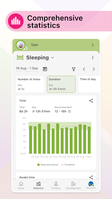 Baby Daybook - Newborn Tracker Screenshot