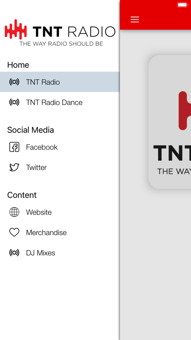 TNT Radio Screenshot