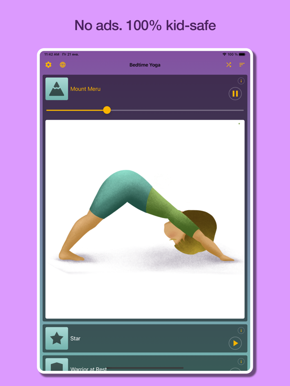 Screenshot #6 pour Yoga for kids sleep Meditation