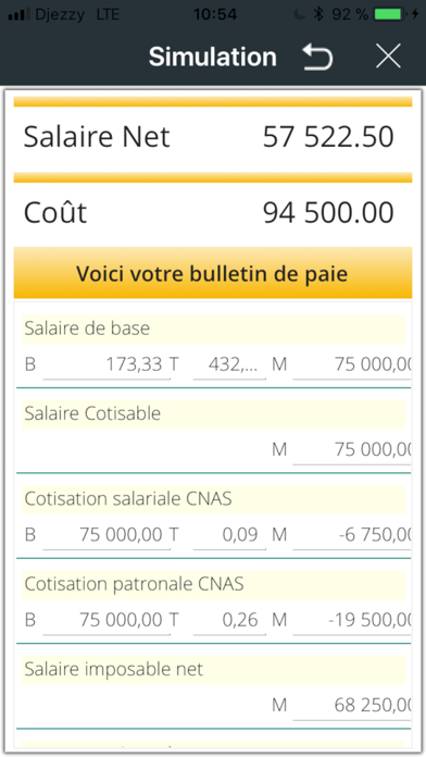 App screenshot