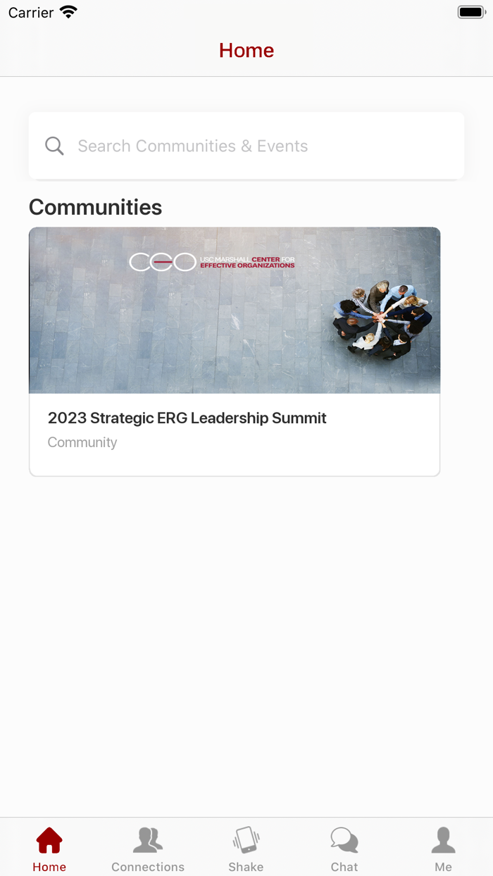 USC CEO Events and Community