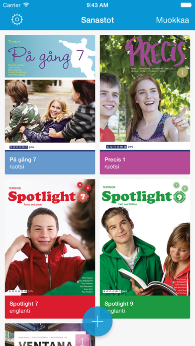 Sanoma Pro Sanastot Screenshot