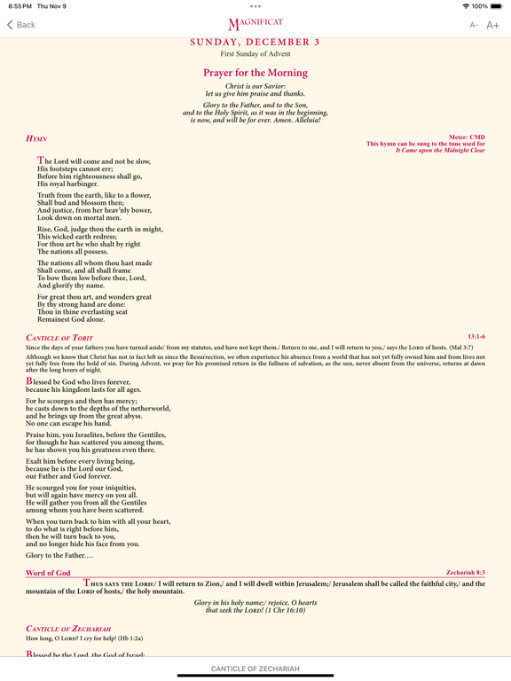 Screenshot #6 pour Advent Magnificat 2023