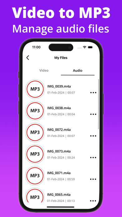 Video to Audio - Video to MP3 Screenshot