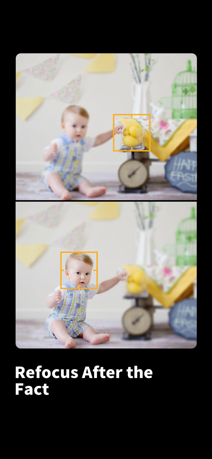 Vivid Focus Photo Lens Blur