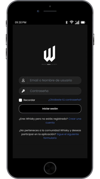 Whiskys UIO Screenshot