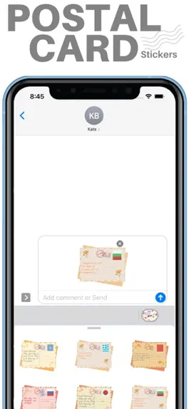 Game screenshot Postal card stickers mod apk