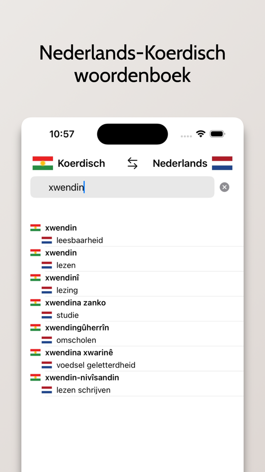#3. Koerdisch-Nederlands (iOS) Podle: FB PUBLISHING LLC