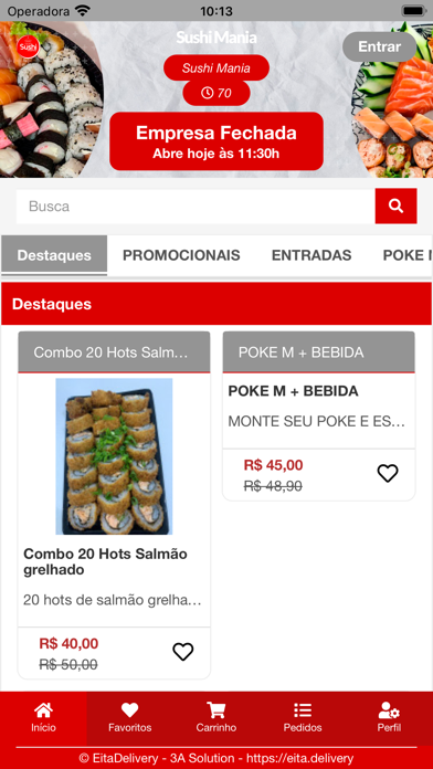 Sushi Mania Arapiraca Screenshot