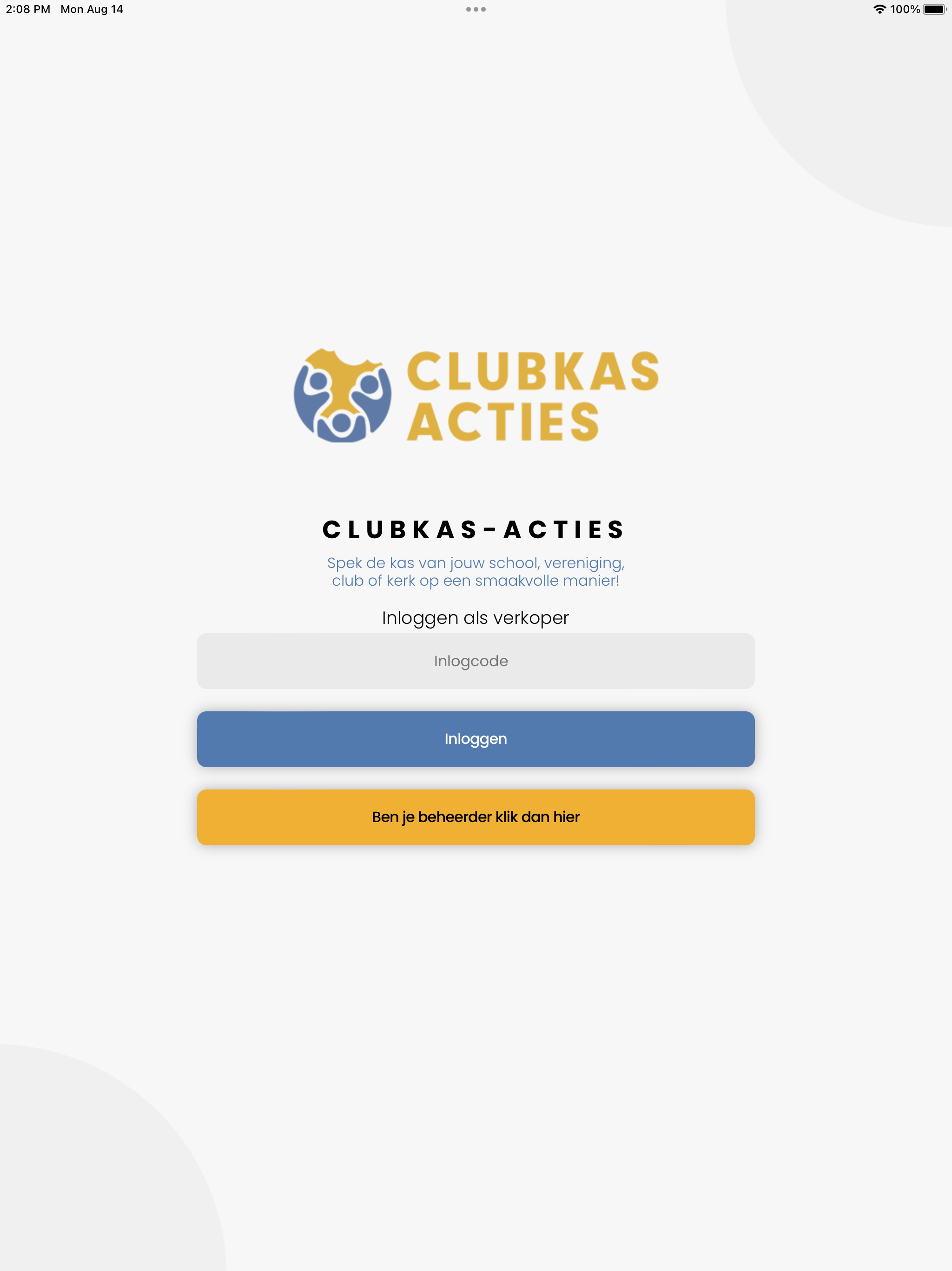 Clubkas-acties