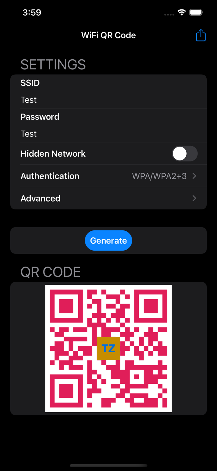 WiFi QR-Code