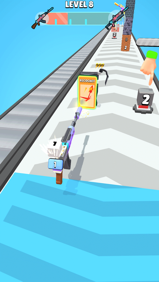 #5. Button Gun (iOS) 由: Ali Can Uncu