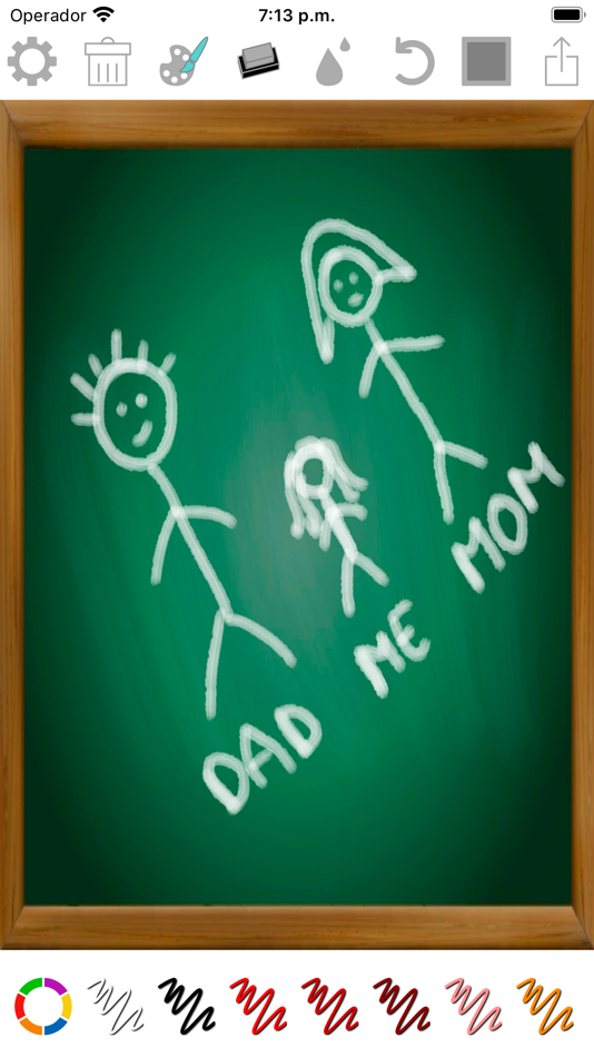#4. Painting on blackboard (iOS) 由: Mireia Lluch Ortola
