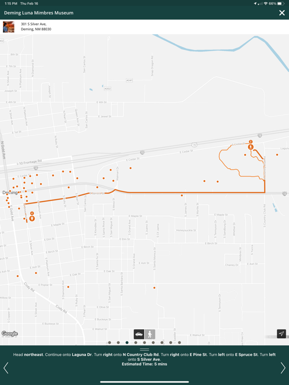 Visit Deming NM iPad screenshot 10 - Travel app