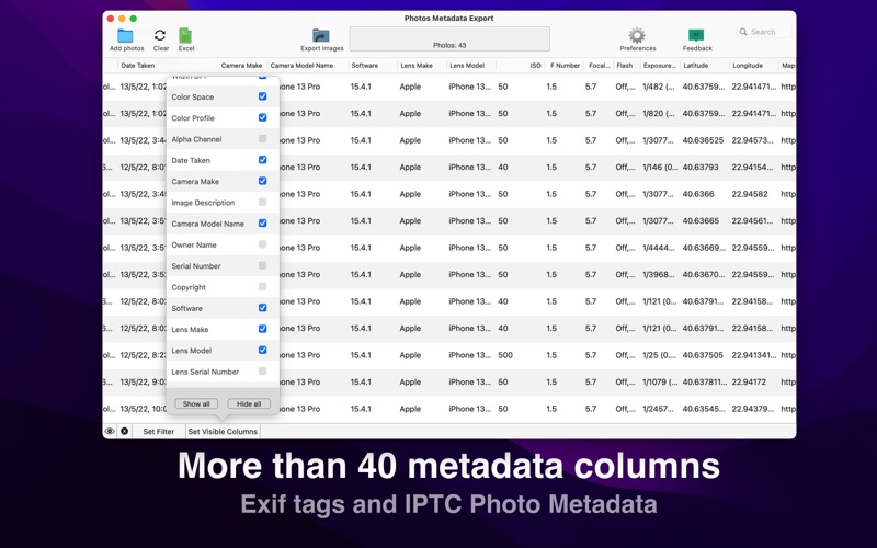 Image Metadata Master