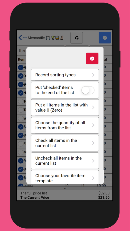 #5. Grocery Shop List (iOS) โดย: Aleff Silva