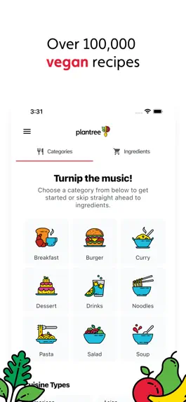 Game screenshot Plantree - Vegan Recipes mod apk