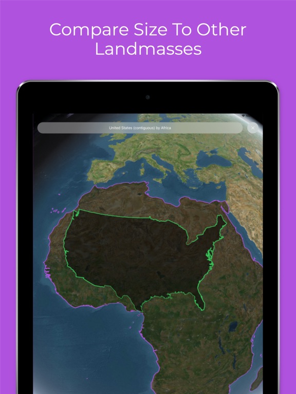 GeoSizer iPad screenshot 3 - Reference app