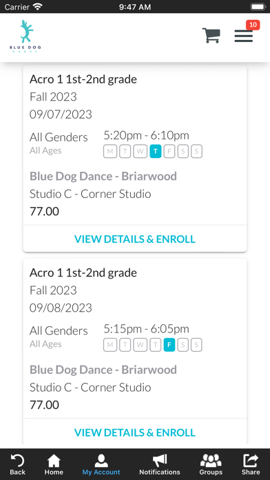 Blue Dog Dance Screenshot