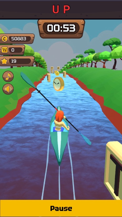 Word River Run Screenshot