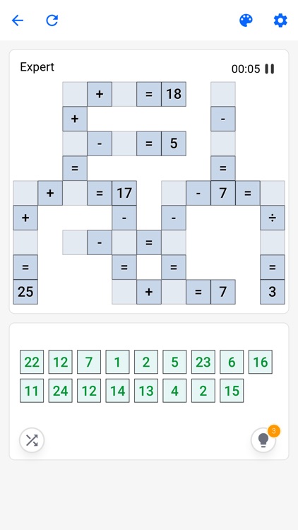 Cross Math - Math Puzzle Games screenshot-6