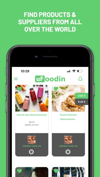 uFoodin Screenshot