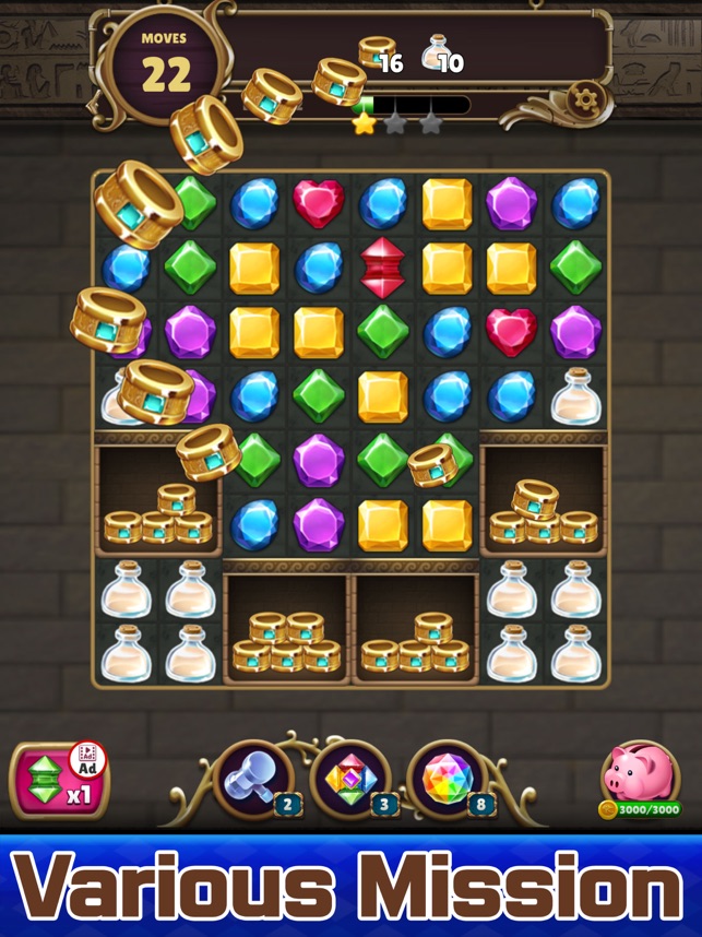 Jewel Land : Match 3 puzzle on the App Store