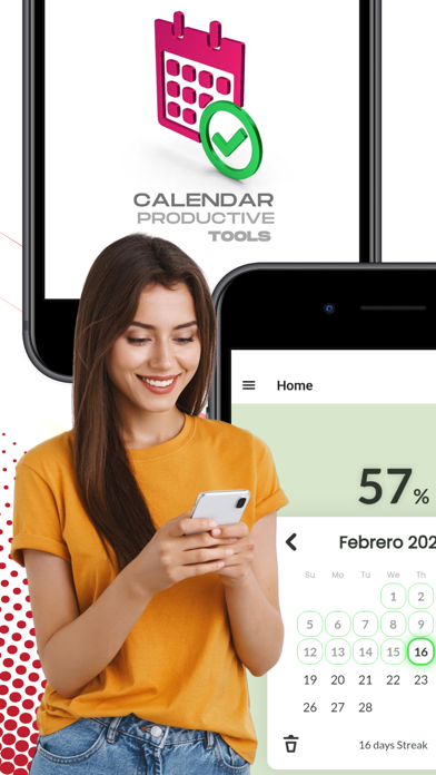 Calendar: Habit Tracker Goals Screenshot
