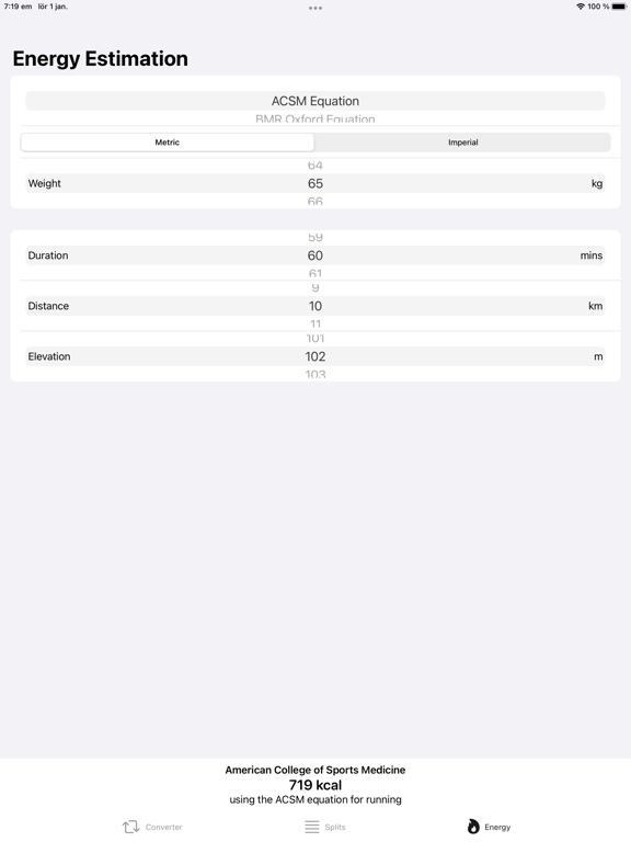 Runner's Calculator, Converterのおすすめ画像3